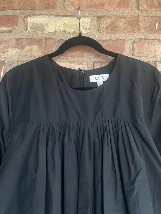 COS VOLUMINOUS A-LINE MINI DRESS - Picture 7 of 13